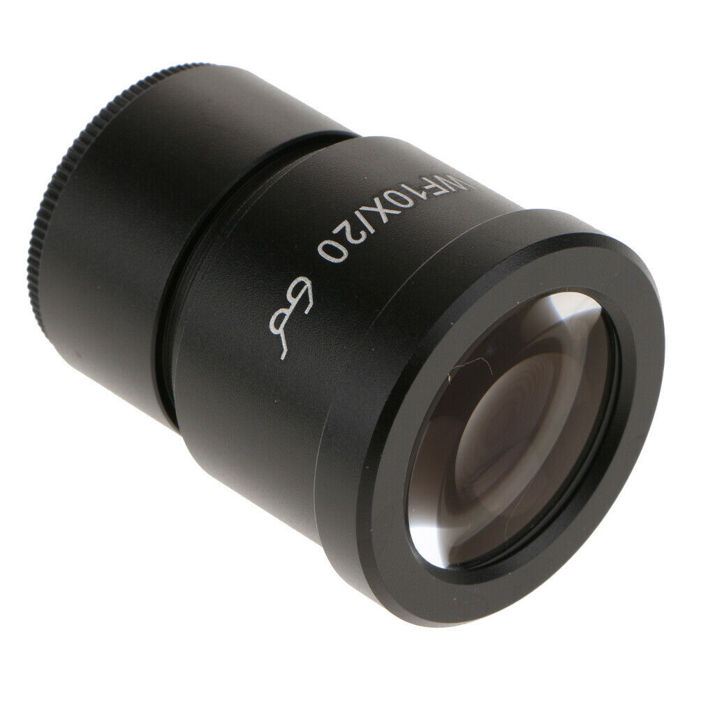 Microscope Eyepiece Lens 10X Magnification Clear View Fully Coated Optics 2x