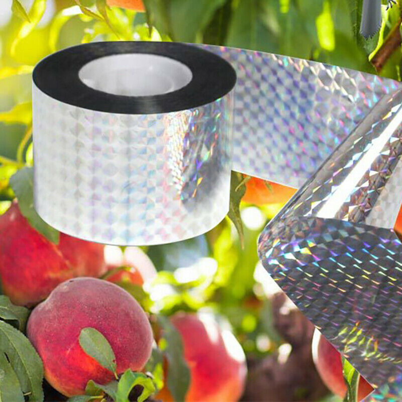 80M Garden Bird Repellent Tape Anti Bird Reflective Deterrent Tape Usef.l8