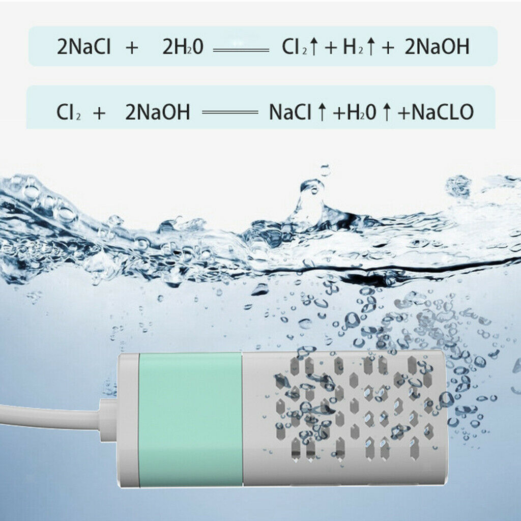 Mini DIY Hypochlorous Acid Water Generator USB Disinfection Detergent Makers