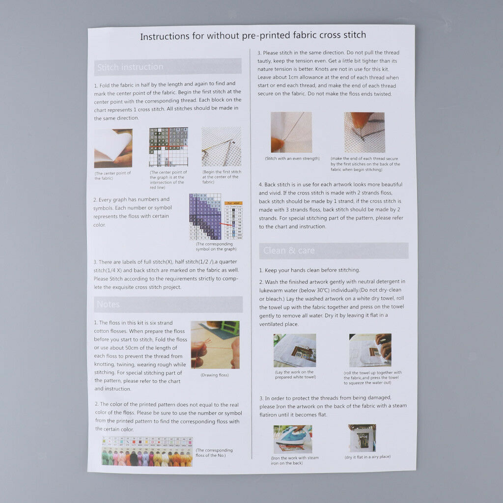 14CT Counted Cross Stitch Kits Cross-Stitch Pattern Old Married Couple with