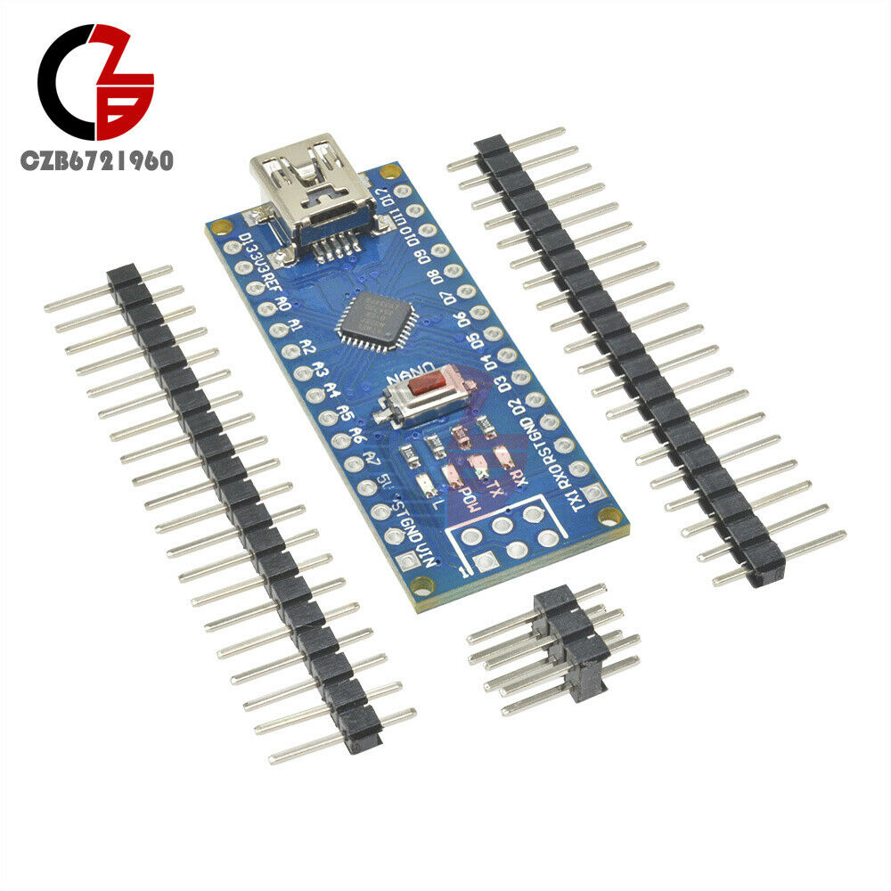 5PCS Nano V3.0 5V 16MHz Mini USB ATmega328 CH340G Driver Micro-Controller Kit