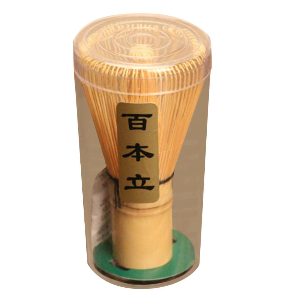 1xTea Ceremony Accessory Bamboo Whisk Matcha Green Tea Chasen 75-80 Prongs