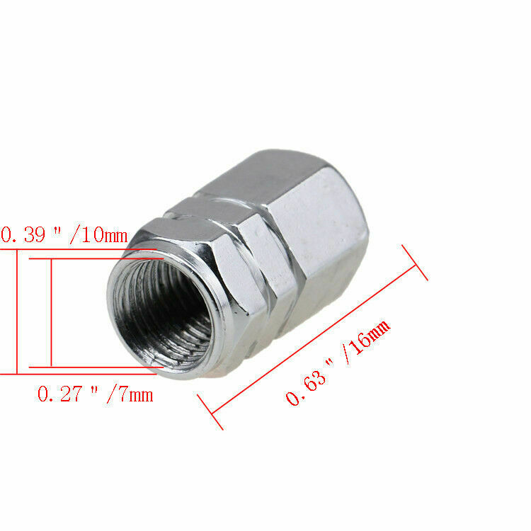 4Pcs Aluminum Car Tire Wheel Rims Stem Air Valve Cap Dust Cover Caps Universal