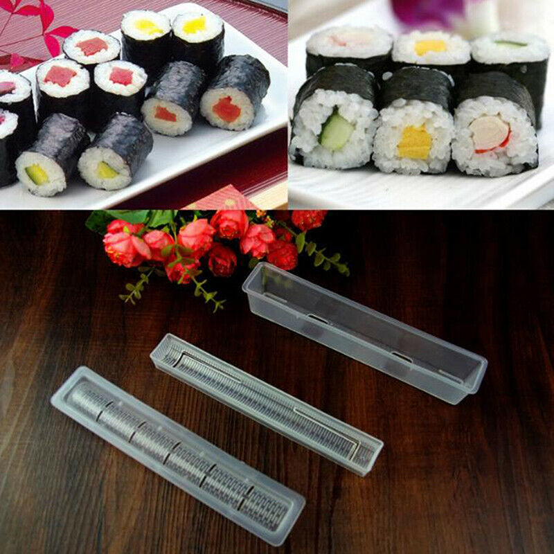 3PCS/Set DIY Roller Sushi Roll Molds Making Vegetables Laver Rice Rolls K.l8