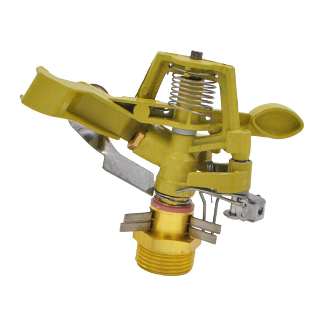 Alloy Rotary Water Irrigation Sprinkler Sprayer Adjustable 0-360 degree DN20
