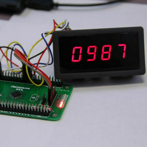 2pcs 4 Digit 7 Seven Segment LED Display Controller 5V Red Arduino Compatible