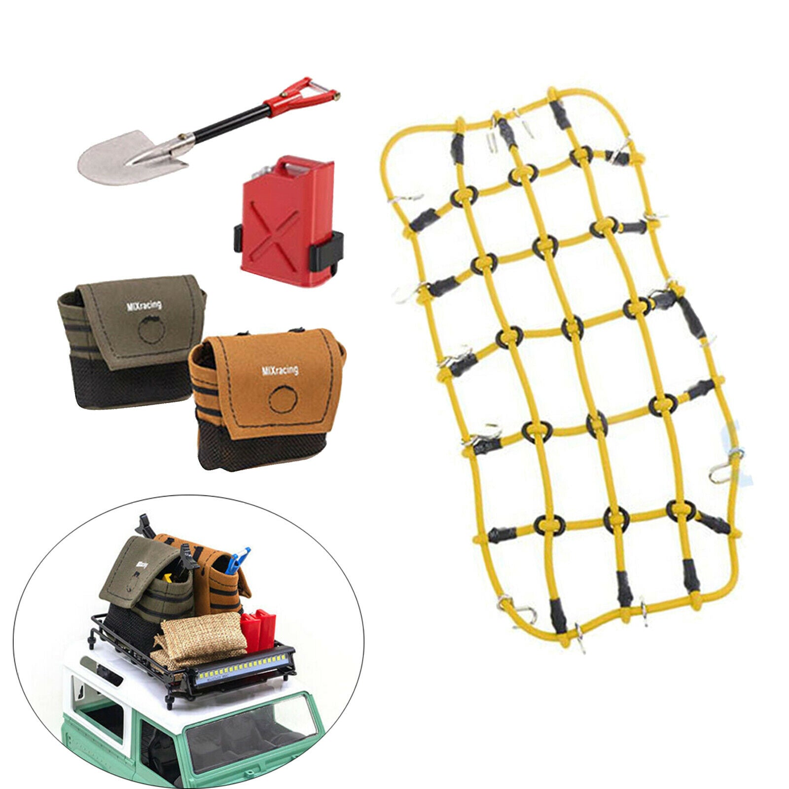 Luggage Net for Axial SCX10 D90 4WD RC Car Monster Truck DIY Decor