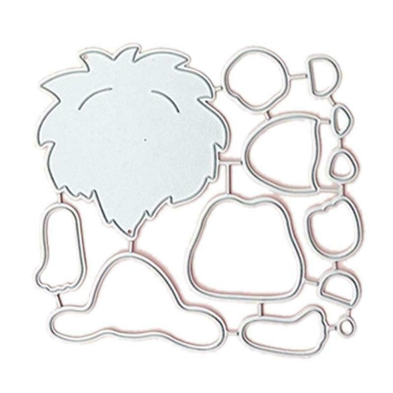 Cute Dog Metal Cutting Dies Stencil DIY Scrapbooking Album Paper Card Template