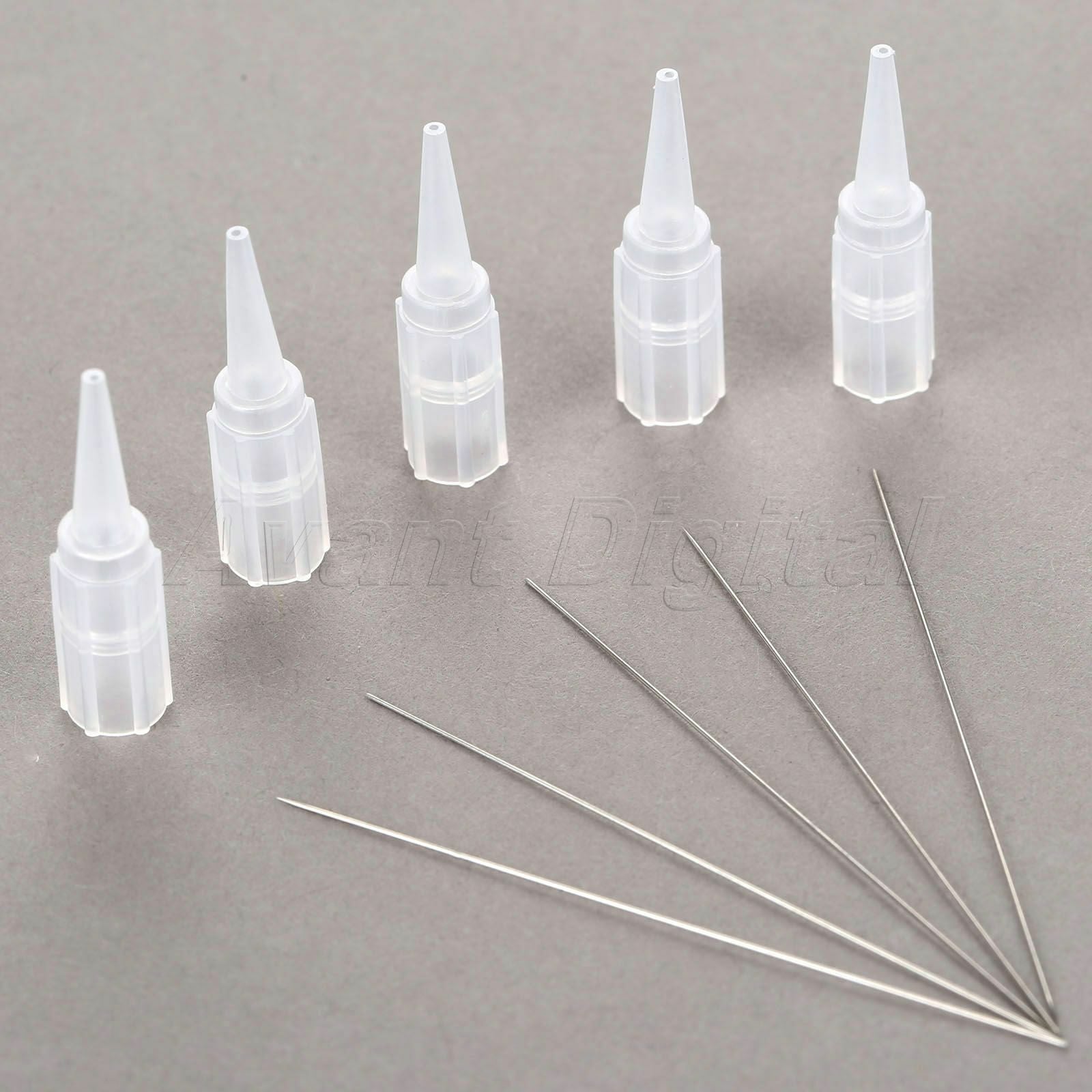 50pcs Sterile Disposable 0.3mm 1R Permanent Makeup Eyebrow Tattoo Needles & Tips
