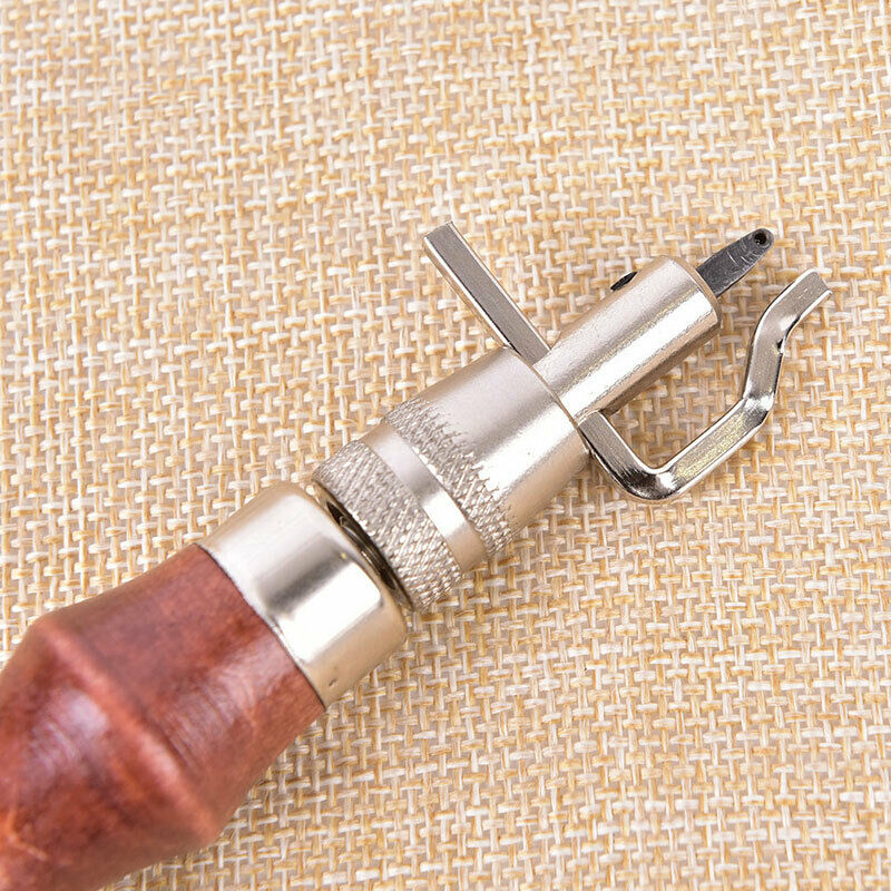 7 in 1 Set Pro Leathercraft Adjustable Stitching and Groover Crease Leath.l8