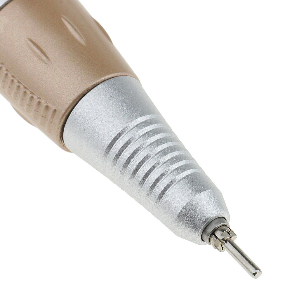 Nail Art Drill Machine Handpiece Low Heat Acrylic Gel Nail Polisher File Handles
