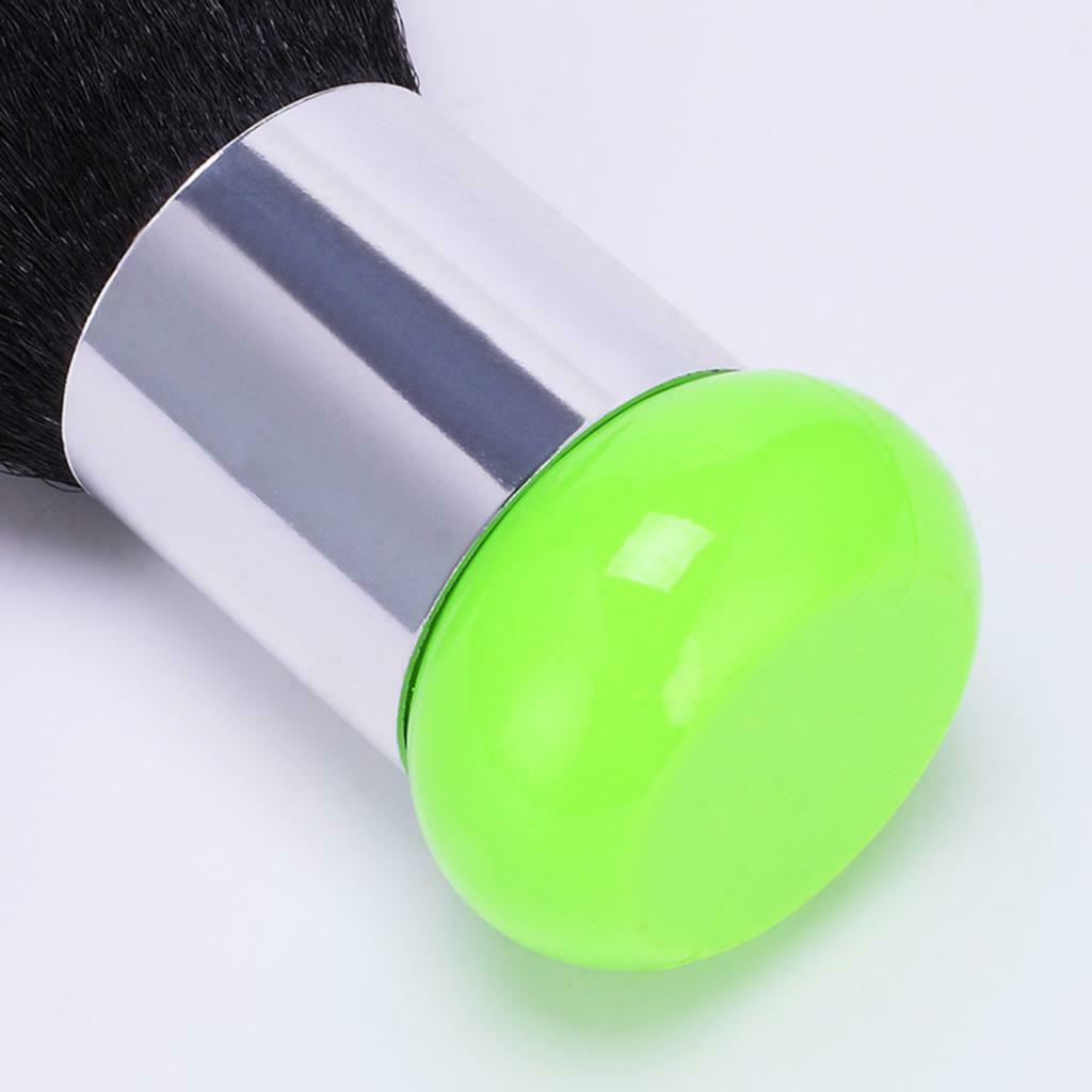 Hair Cutting Haircut Brush Neck Duster Cleaning Hair Brush Salon Tool Green