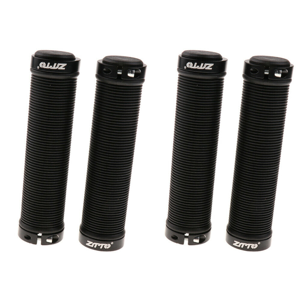 4X Bike Silicone Anti-slip Handlebar Grips Mountain  Cycling Durable