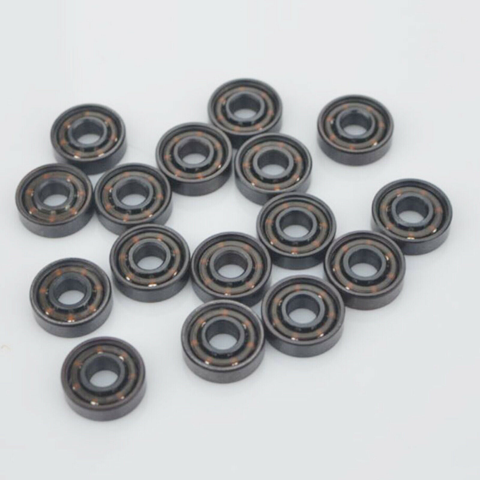 16x Replacement 608 Skateboard Bearings Precision for Longboard Scooter