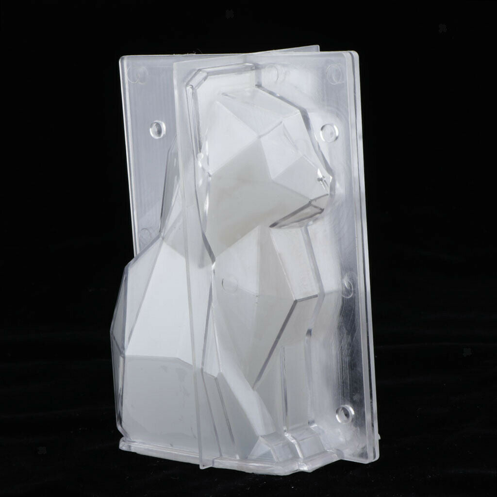 Clear Cats Plastic Candles Mold Soap Moulds for DIY Candles Making Supplies Tool