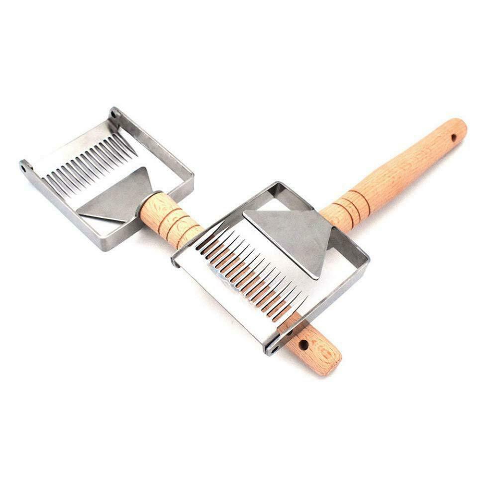 Widen and Multi-Purpose Honey Cutting Fork, Honey Scraper 17 Needles 26 Needle