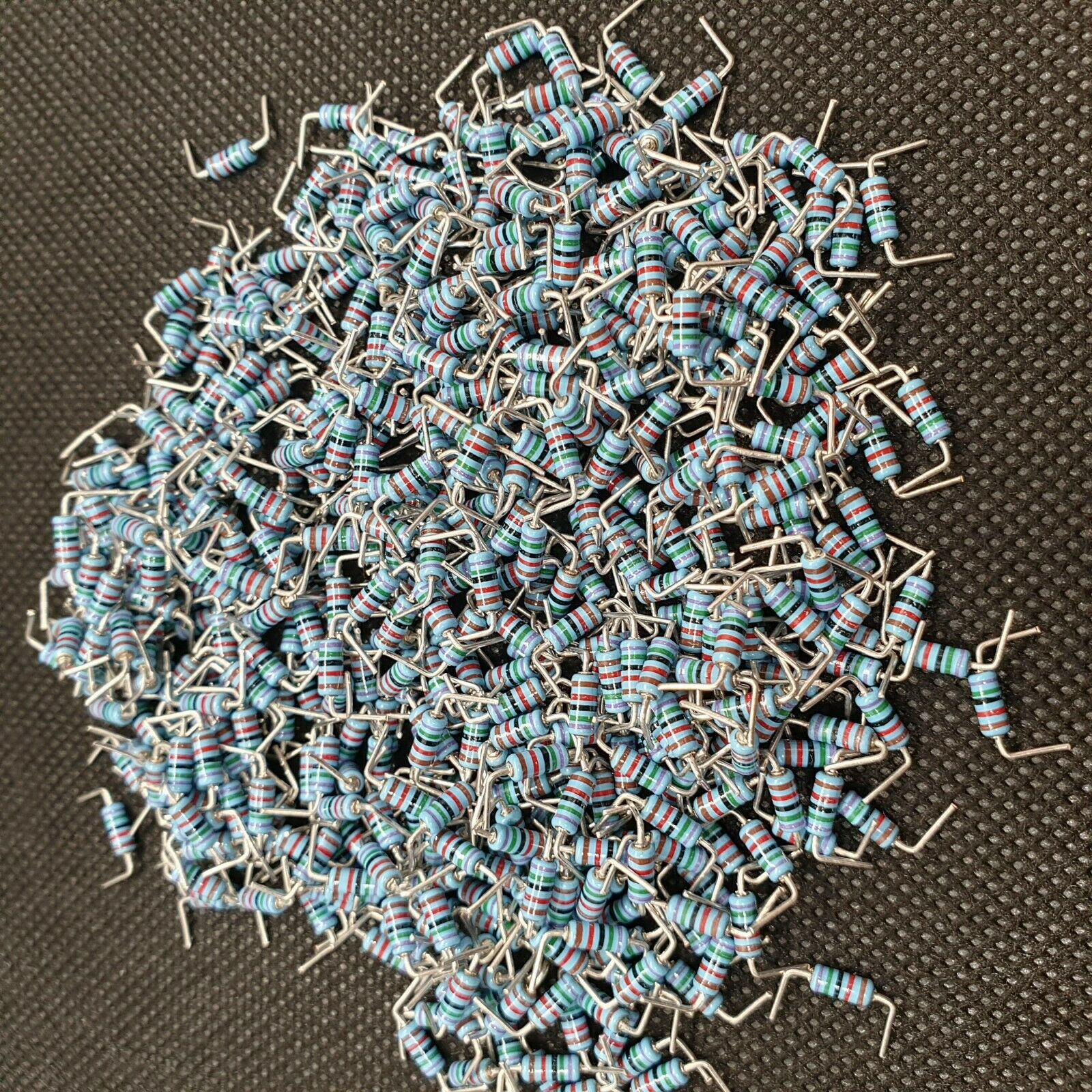 579pcs NOS GERMANY ERL-0811 75K 1% 0.6W METAL BULK RESISTORS FOR AUDIO!