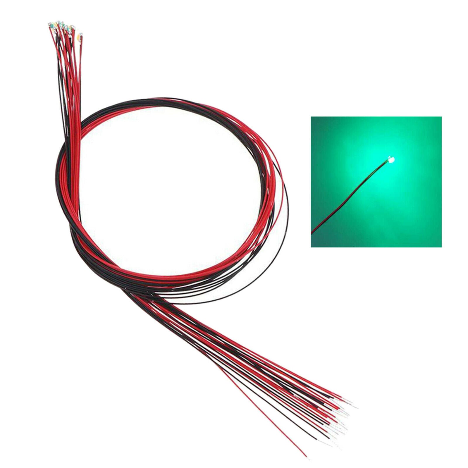 40 X 0805 SMD Pre-wired Led Floor Lamps Pre-welded HO N White Green