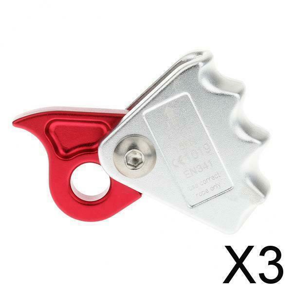 3X 15KN Rock Climbing Rope Grab Protecta Rope Grab Climbing Rappelling Gear