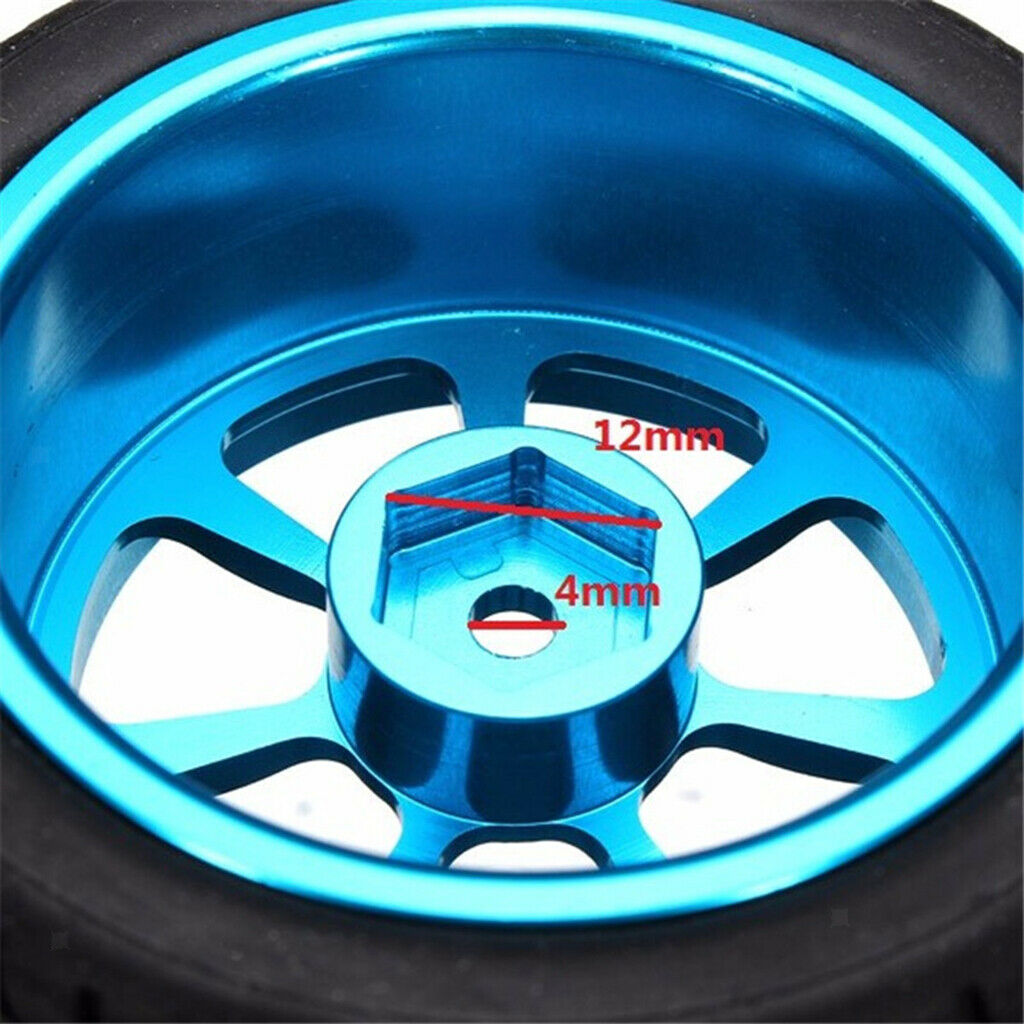 1:18 RC Car Tires Spare Parts for WLtoys A959 K929 Replacement Accessories