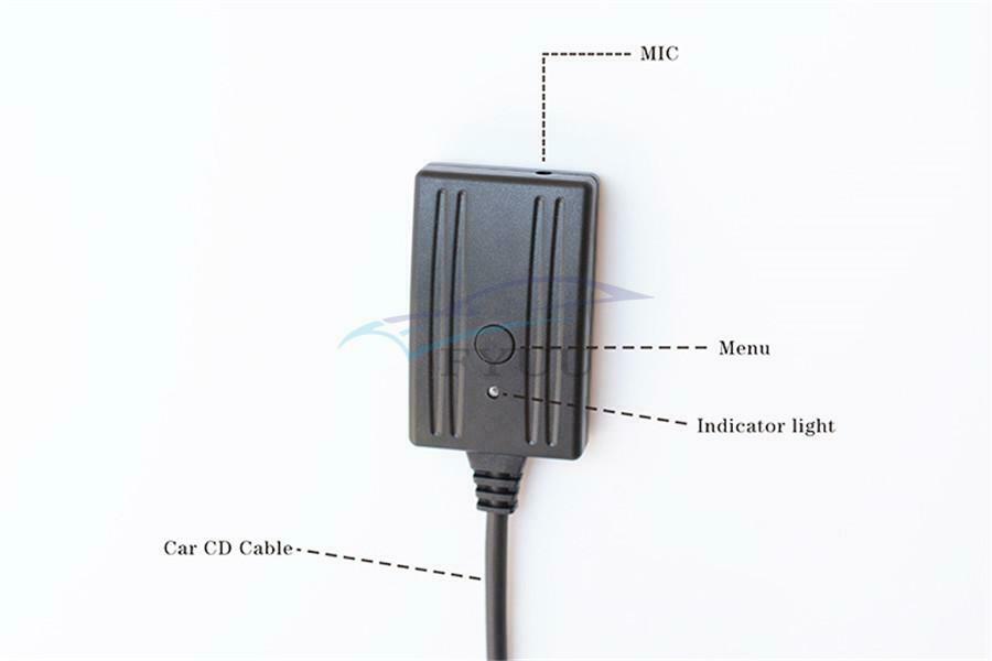 Bluetooth 5.0 Car AUX Audio Adapter For Ford Focus Mondeo CD 6000 6006 5000C