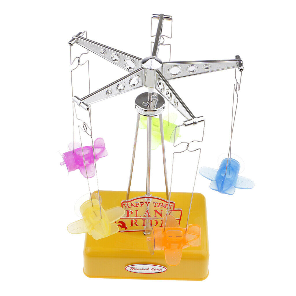 Wind Up Rotating Music Box Collectible home Decor for Girls Christmas Gift