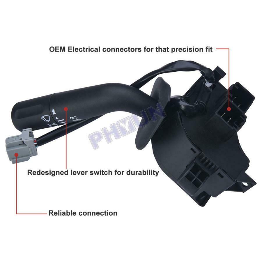 High Beam Turn Signal Wiper Dimmer Combination Switch For 05-08 Ford F150 Truck