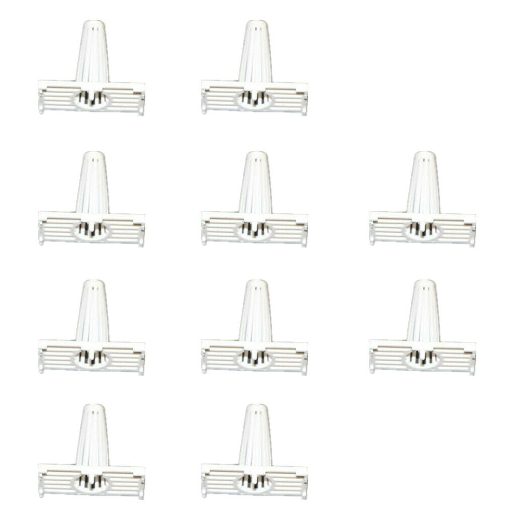 10pcs Plastic Beekeeping Tool Preventing Bee Queen Escaping Preventer White