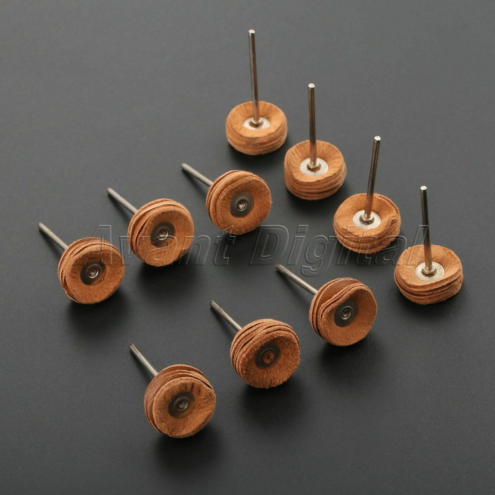 10pcs 3mm Shank Polishing Jade Jewelry Grinding Wheel Grinder Rotary Power Tool