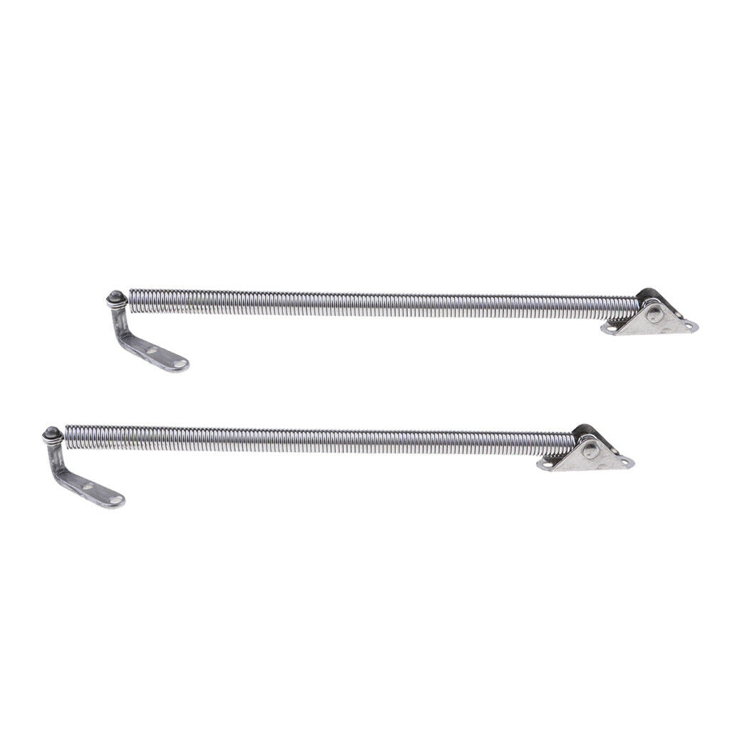 2Pcs 8-1/4 Inch 210mm Stainless Steel Hatch Holder Spring for Boats Marine