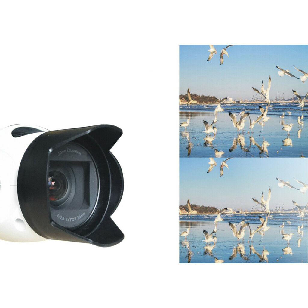 Lens Hood Sunshade Anti-Glare Cover Protetor For DJI Inspire 1 X3