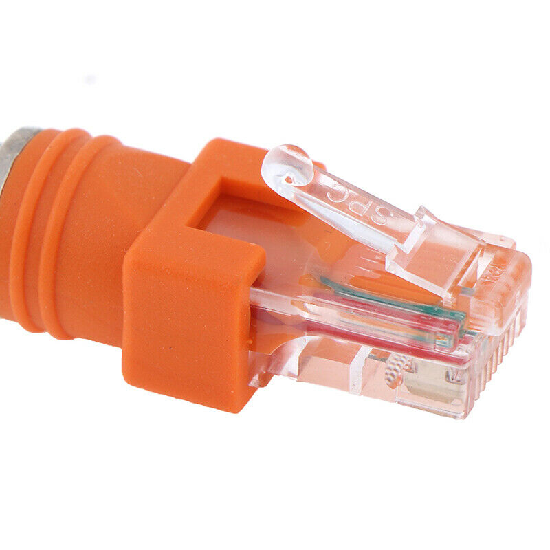 1pcs BNC Female to RJ45 Male Coaxial Coax Barrel Coupler Adap .l8
