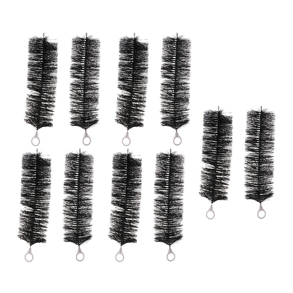 Fish Tank Aquarium Brush  Pond Skimmer Filter Pond Cleaning Brushes 10Pack