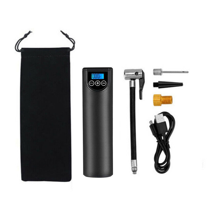 12V Rechargeable Air Compressor Car Bike Electric Auto Pump Tire Inflator