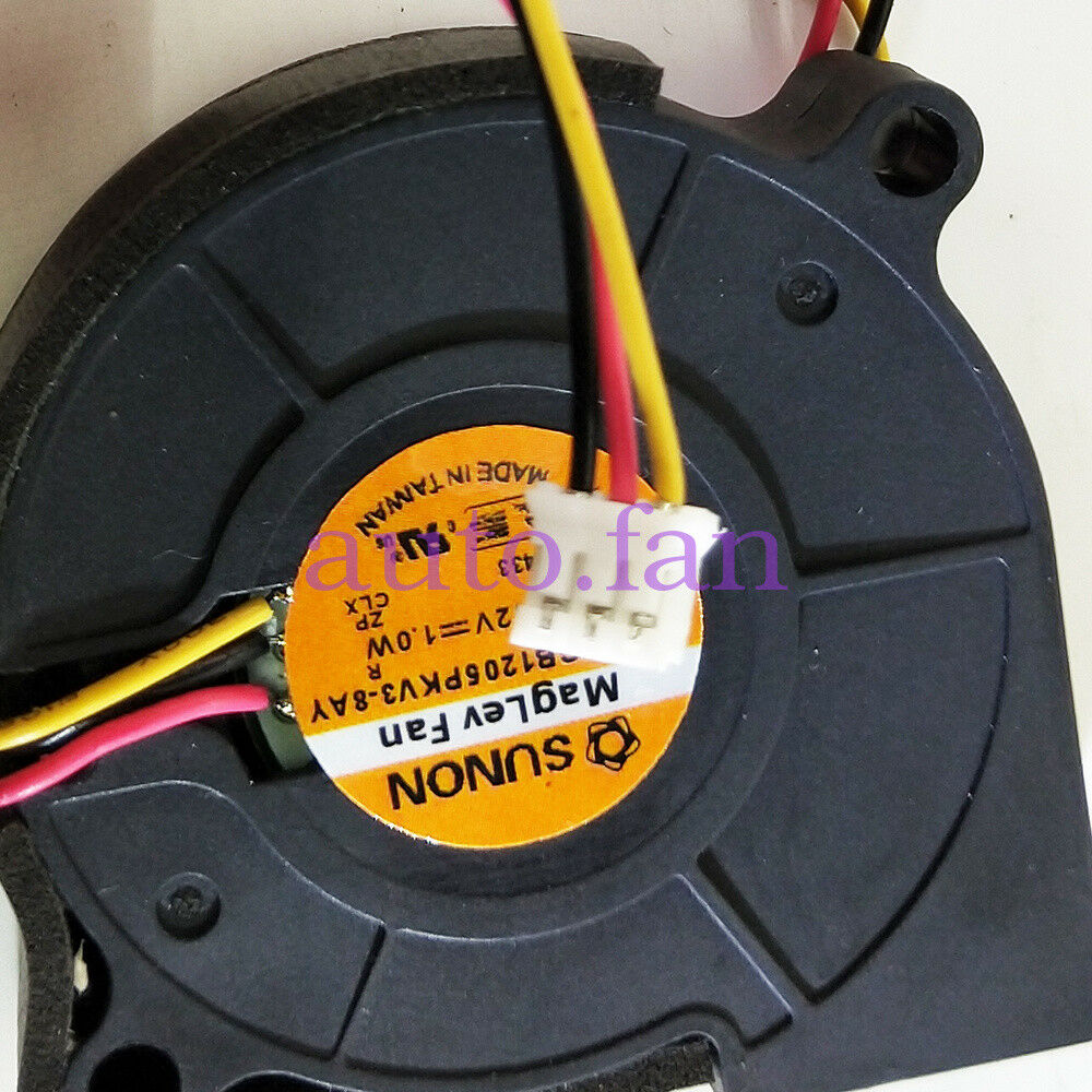For SUNON GB1205PKV3-8AY DC12V 1.0W 3Pin Maglev Cooling Fan