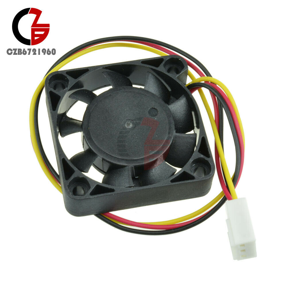 10pcs 3 Pin Connector 4cm Computer CPU PC Cooler Cooling Fan 40x40x10mm DC 12V