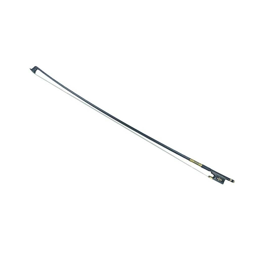 Long Service Life Advanced 4/4 Size Violin Bow Black Natural Horsetail Hair