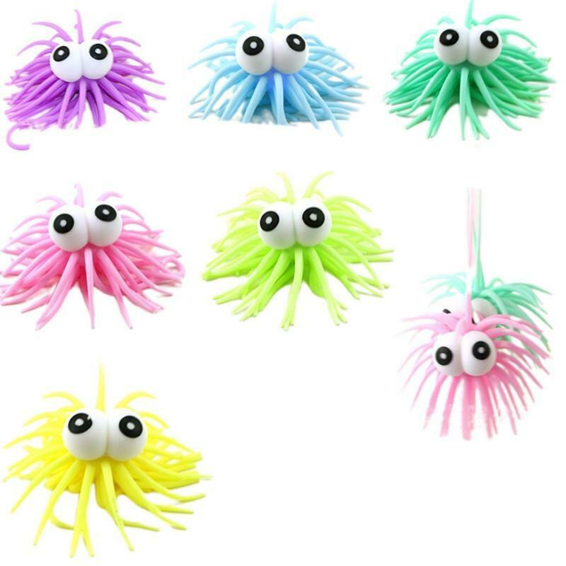 Bouncy Fidget Toys Stress Relief Squeeze Balls Puffer Ball Party Supplies
