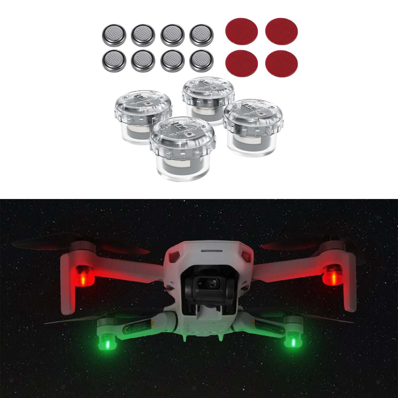 4pcs Signal Night Flashing Light Extension for DJI Mavic Mini 2 Accessory