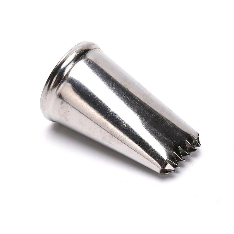 5Pcs Stainless Steel Nozzle Cake Pastry Decoration Home Kitchen Baking To.l8
