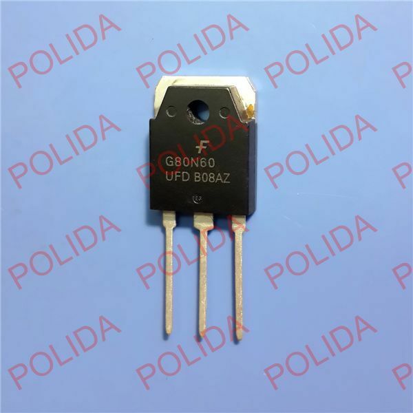 10PCS IGBT Transistor FAIRCHILD TO-3P SGH80N60UFD SGH80N60UFDTU G80N60UFD G80N60