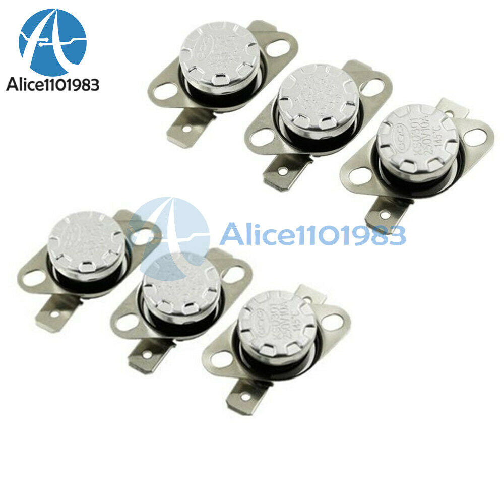 KSD301 70°C / 158°F Degree Celsius N.O NO Temperature Switch Thermostat 10A 250V