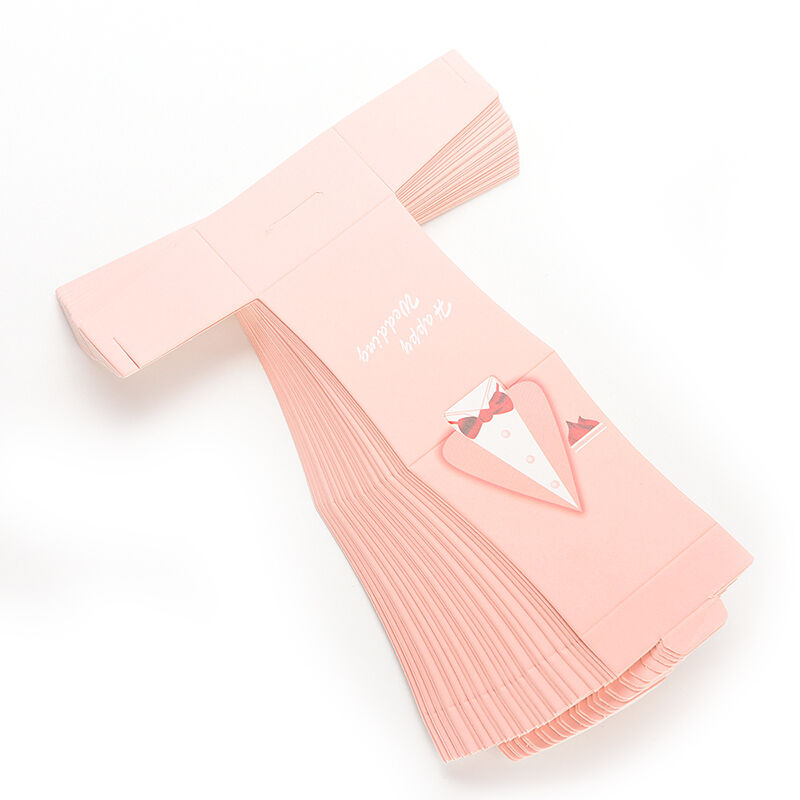 100Pcs Pink Bride Groom Tuxedo Dress Gown Wedding Favor Candy Boxes GiftB_DD