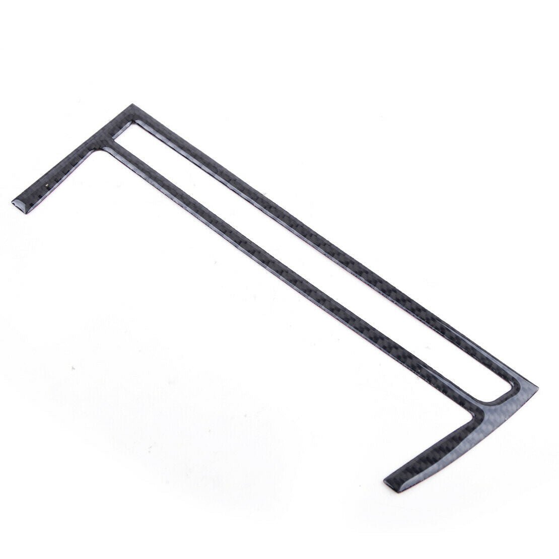 2pcs/kit Carbon Fiber Console Ashtray Storage Trim Cover fit for BMW 3 E46 98-06