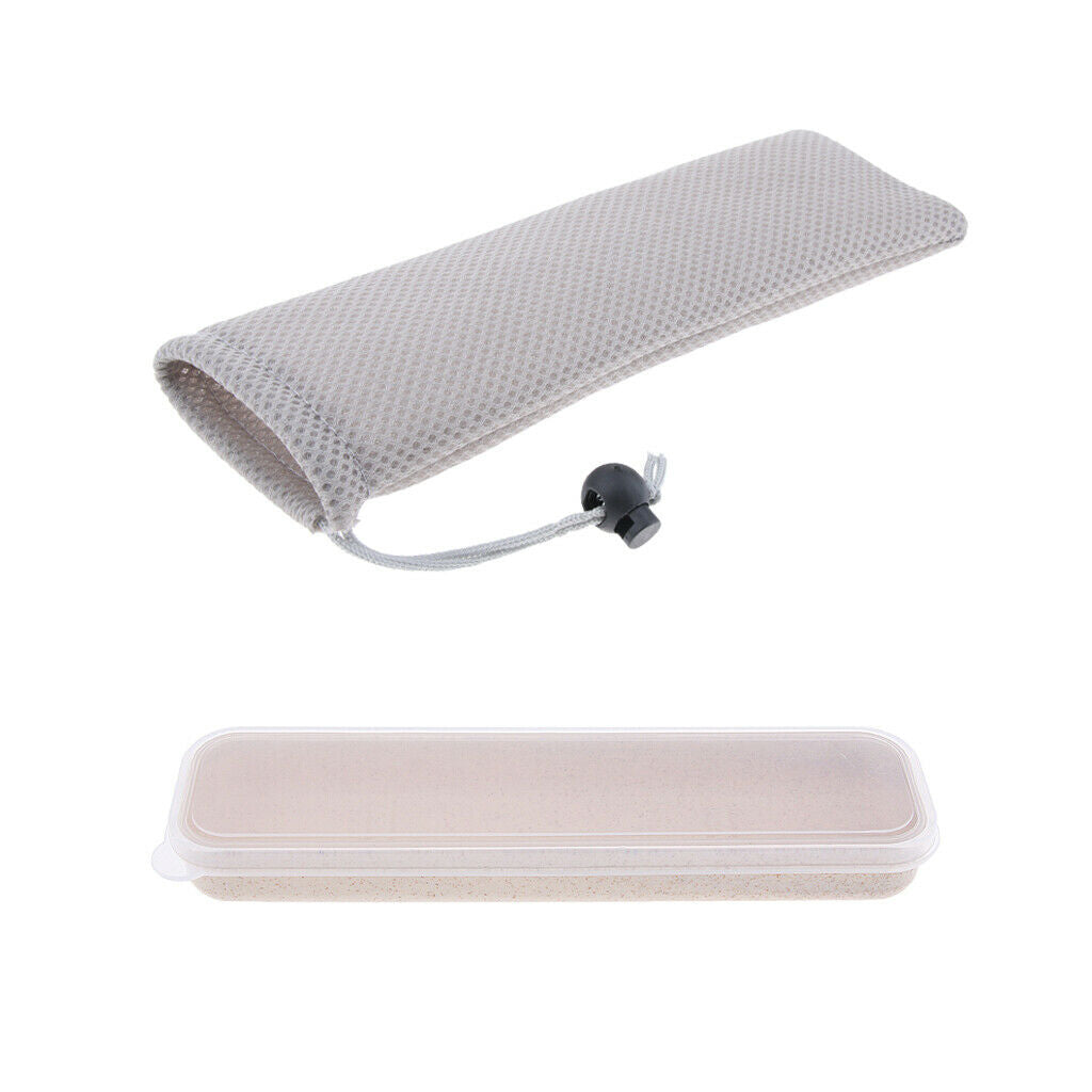 Portable Travel Tableware Storage Case Cutlery Organizer Cloth Bag Box