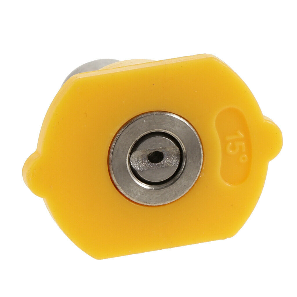 Power Washing Tool Presure Washer Tips Spray Nozzle Parts 15 Degree