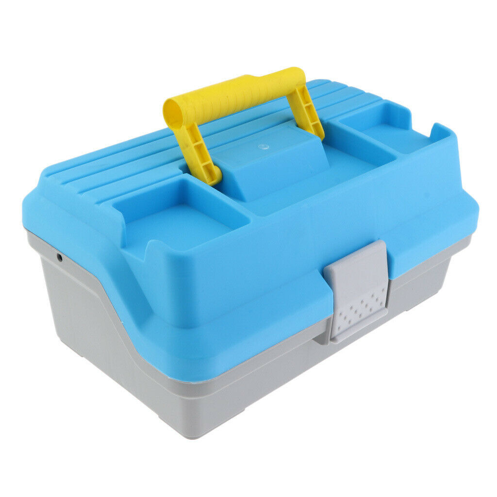 Portable Fish Hook Lure Bait Box Fishing Tackle Storage Container Case 3
