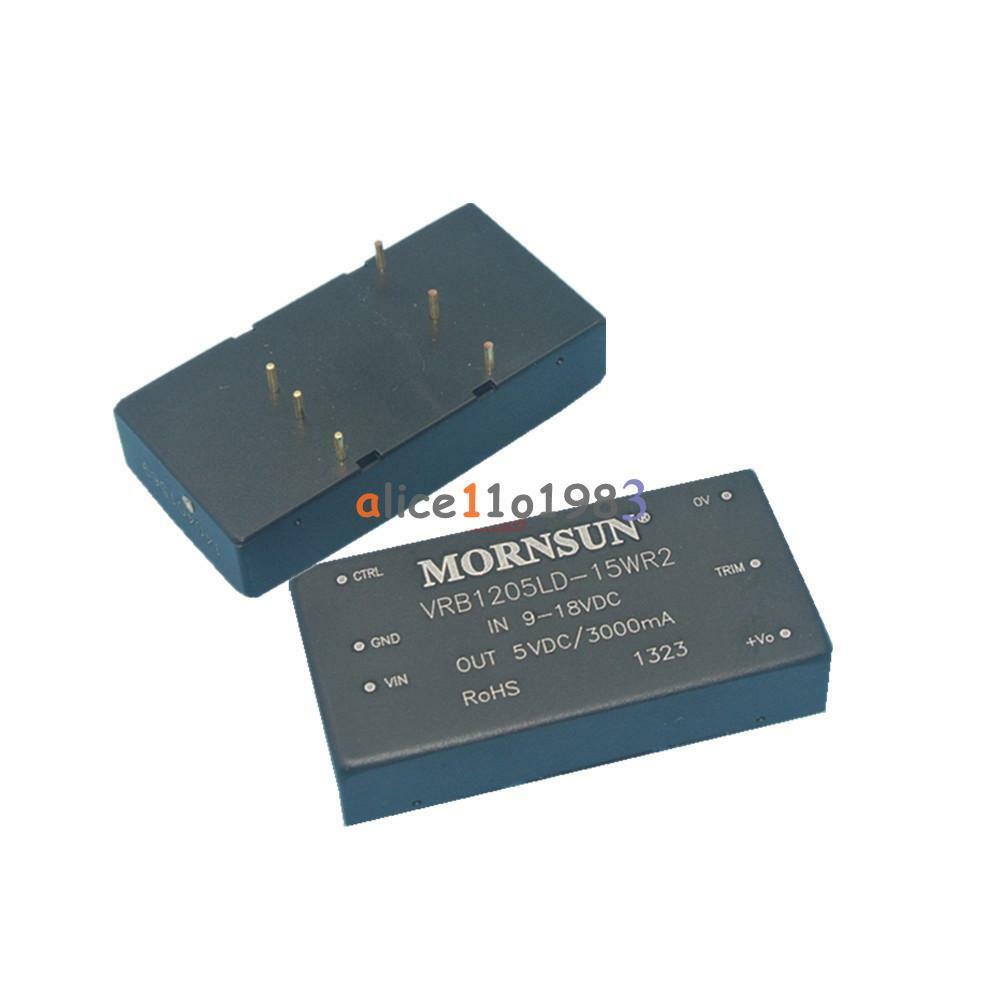 VRB1205LD 15W VRB1205 DC-DC Converter isolated single output  Mornsun DIP