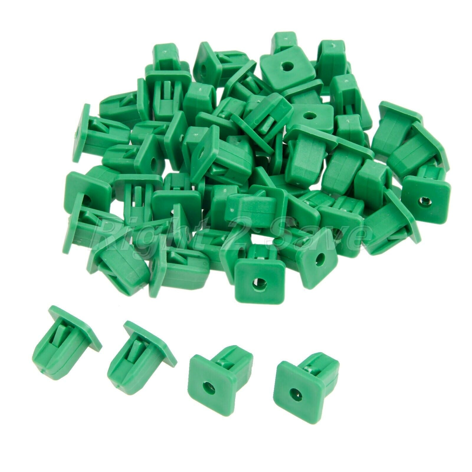 50pcs Car Auto Rivets  Door Trim Panel Clip Fastener fender bumper surface Nylon