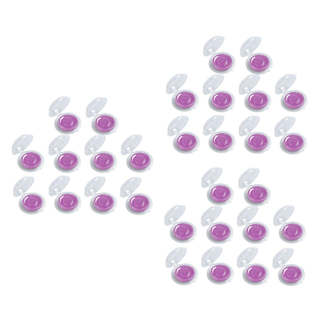 30x Empty Plastic False Eyelash Storage Case Eye Lashes Container Holder